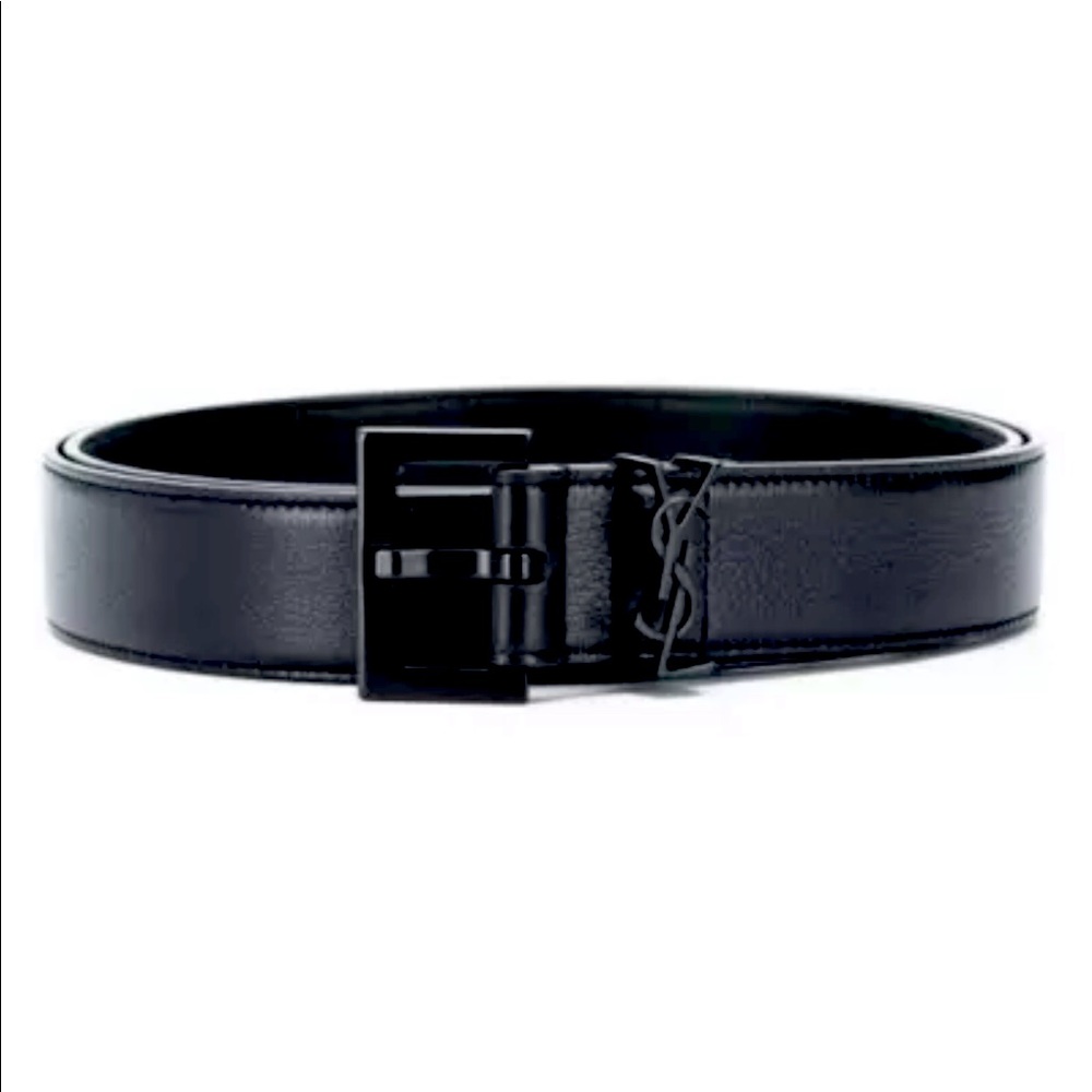 MENS YSL BELT IN SMOOTH LEATHER USED 85 34